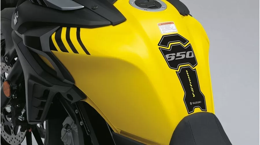 Suzuki Tankpad V-Strom 650 - Yellow