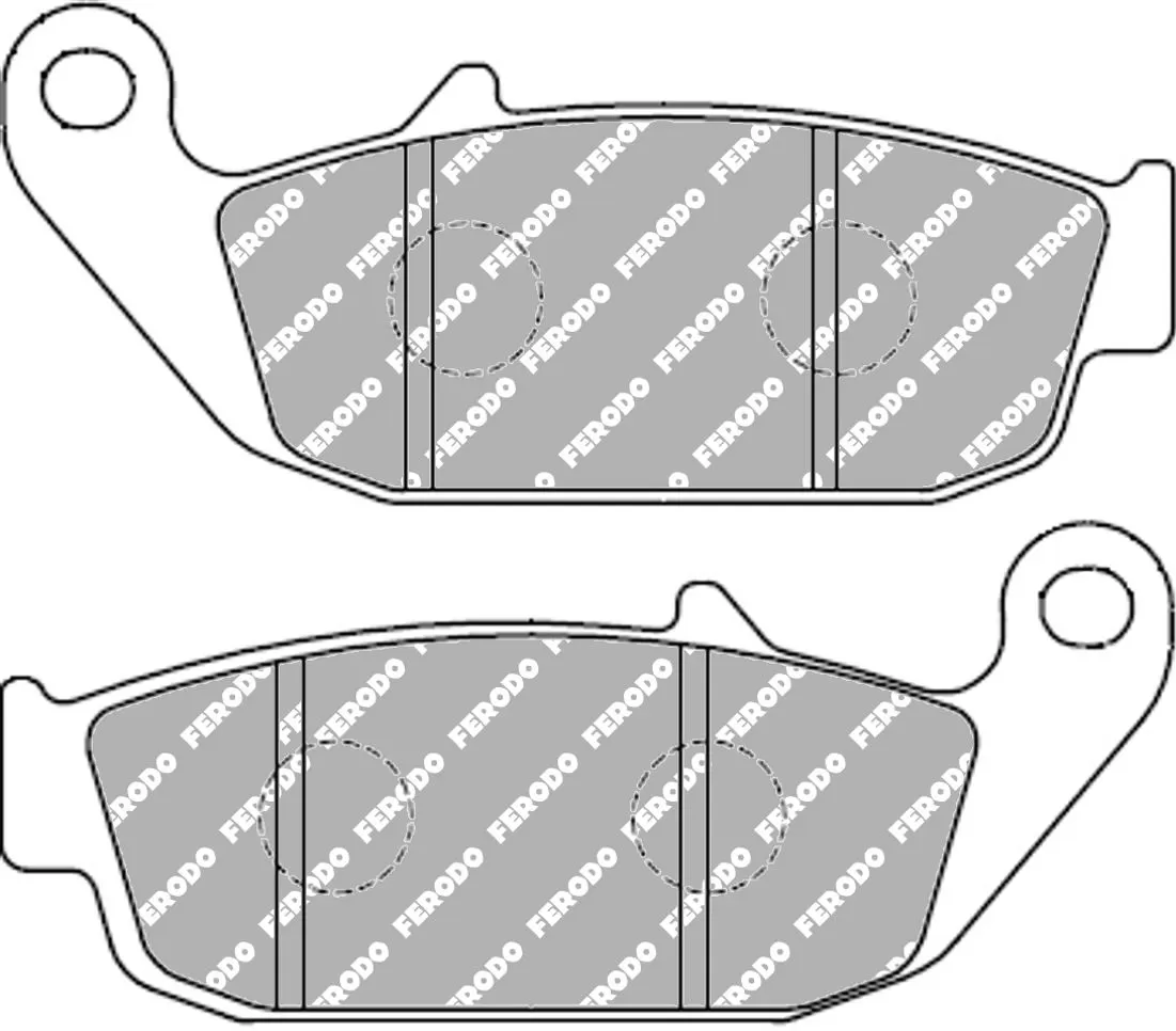 Ferodo FDB2286EF Brake Pads Eco-Friction EF