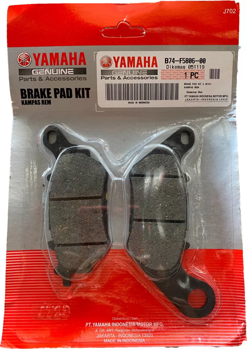 Yamaha Rear Brake Pads B74-F5806-00-00
