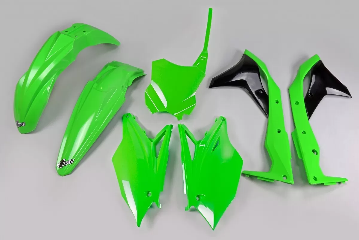 UFO Plastic Kit OEM Color Kawasaki KX250F '18-'20