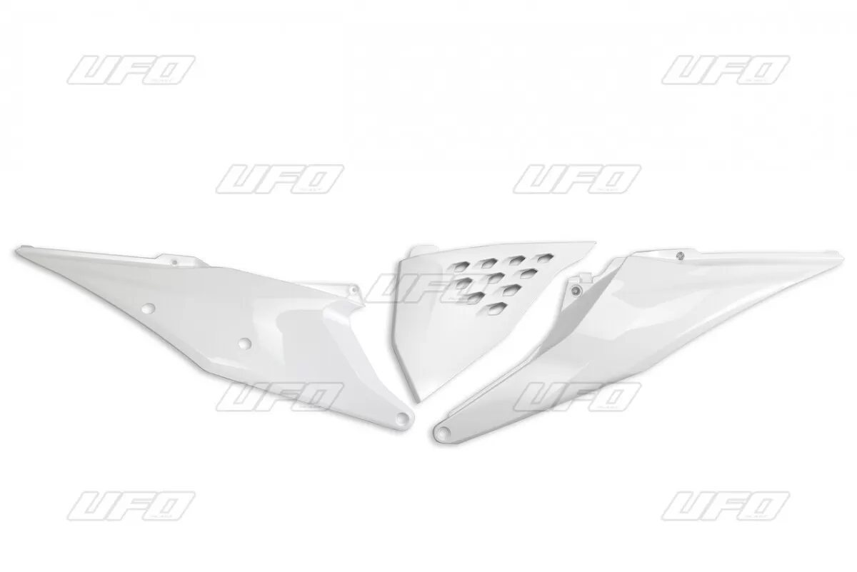 UFO Vented Side Panels KTM White
