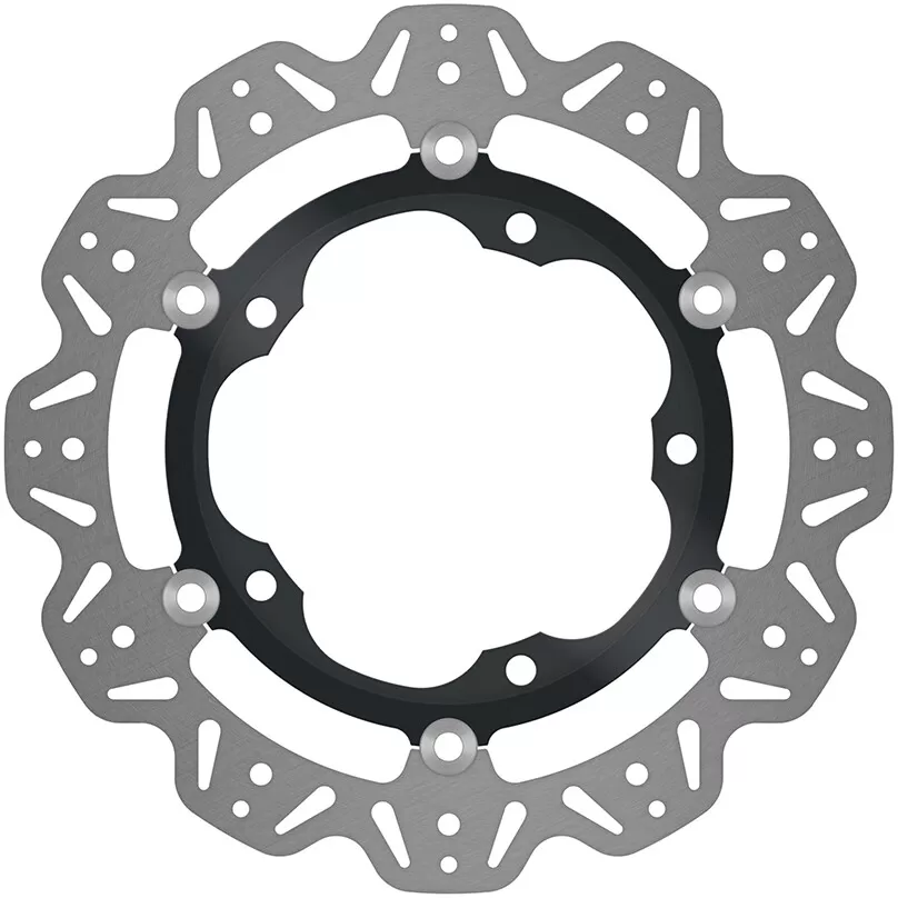 EBC Vee Floating Brake Disc Black Centre VR4174BLK