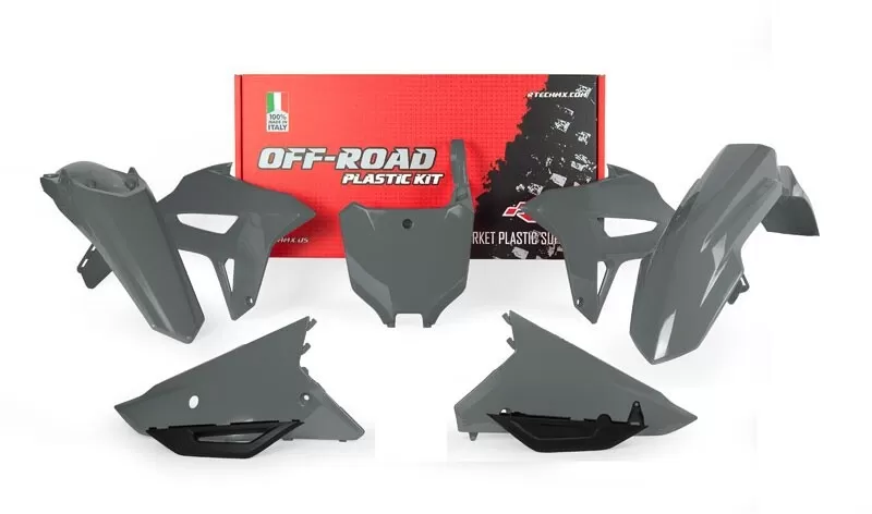 Rtech Plastics Kit 6-piece Honda CRF450R '21 Quantum Grey