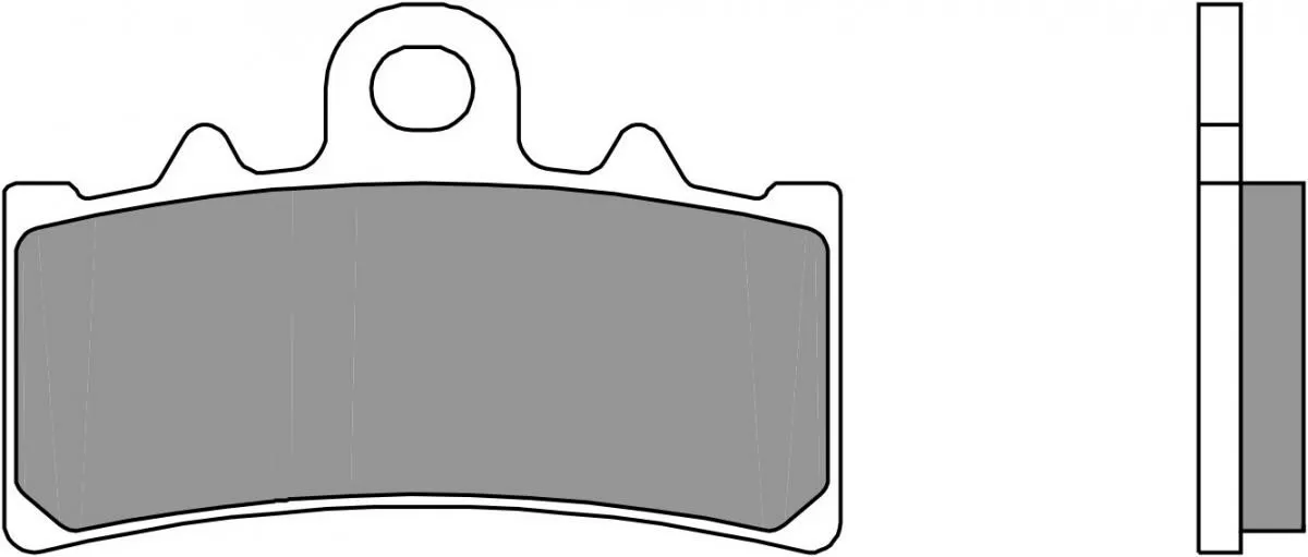 Brembo 07GR18CC Brake Pads Organic Street 