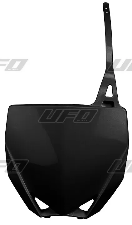 UFO Front Number Plate Black Yamaha YZ65 YZ85