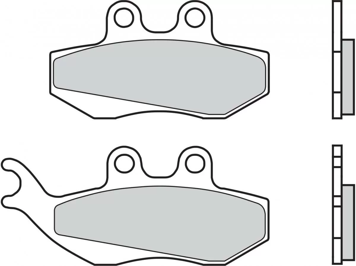 Brembo 07012CC Brake Pads Organic Scooter 