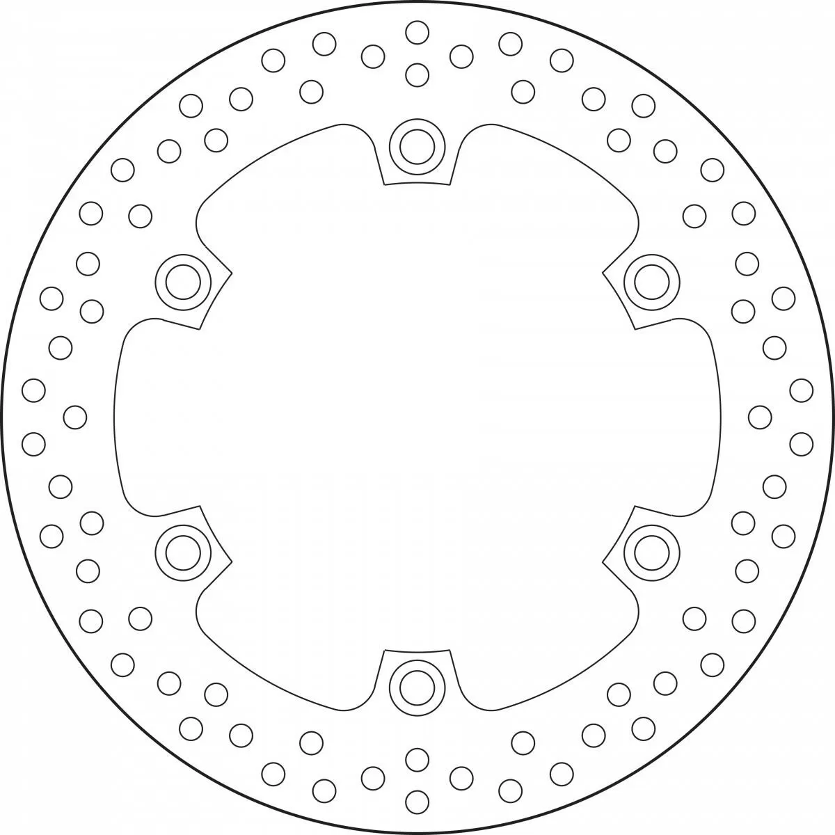 Brembo Brake Disc 68B407A6