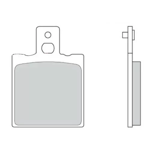 Brembo 07081CC Brake Pads Organic Scooter 