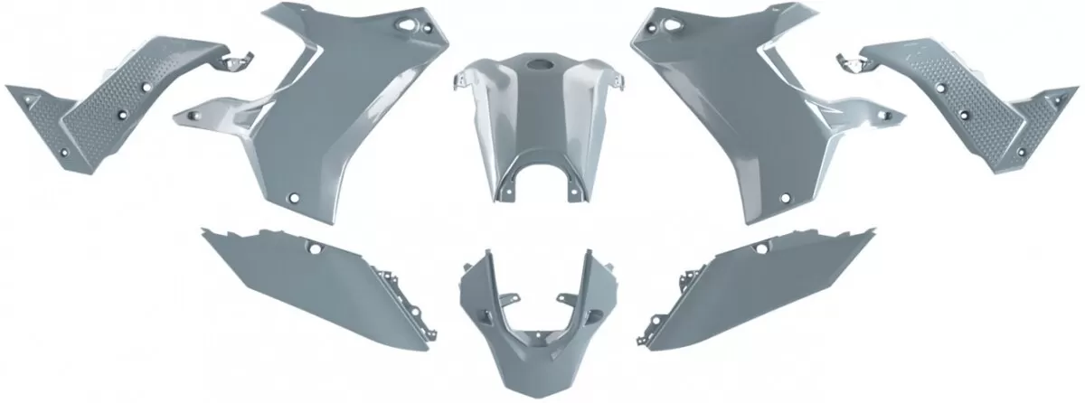 Rtech Plastic Kit Light Grey Yamaha T7 Tenere 700
