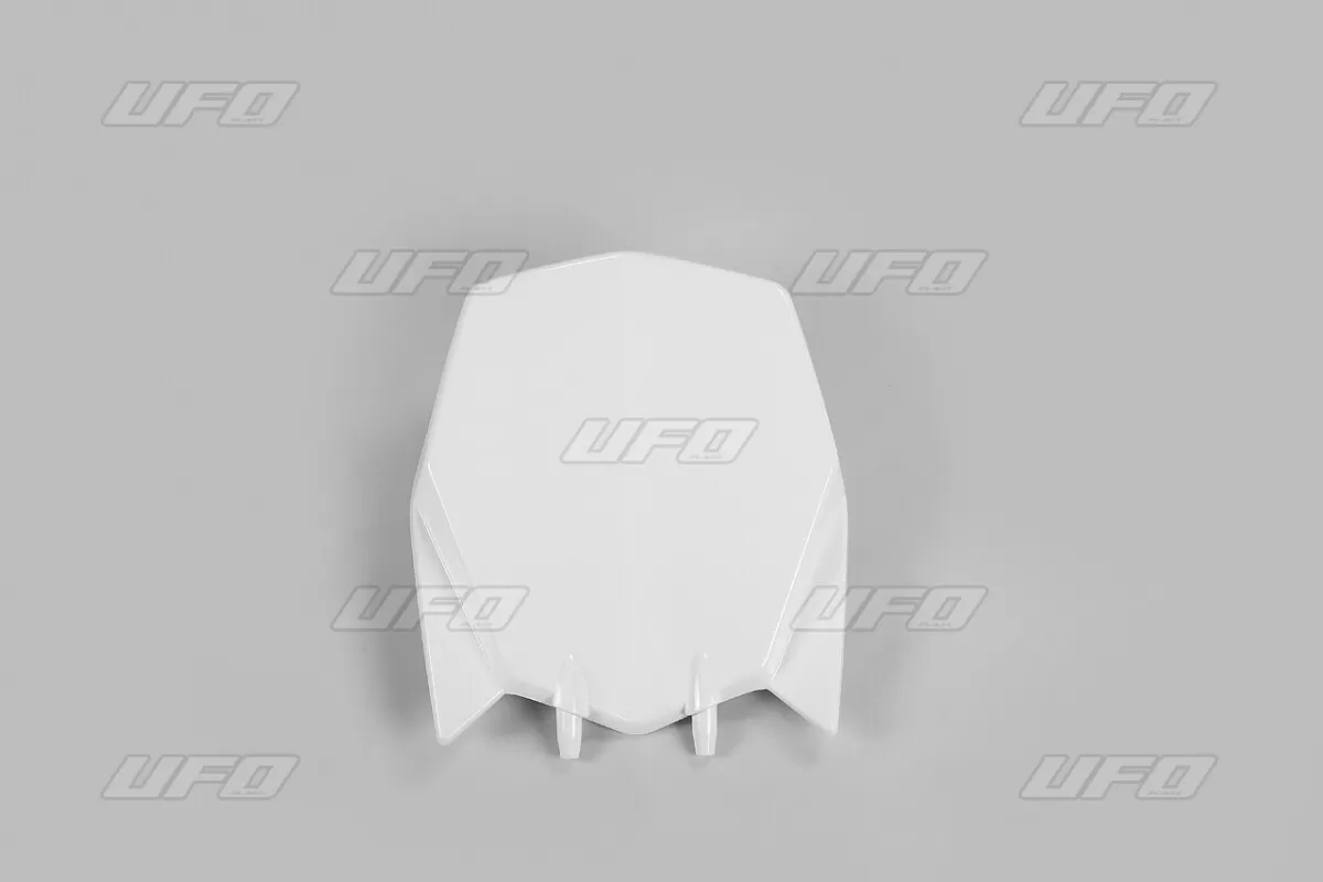 UFO Front Number Plate White Husqvarna TC 449-499