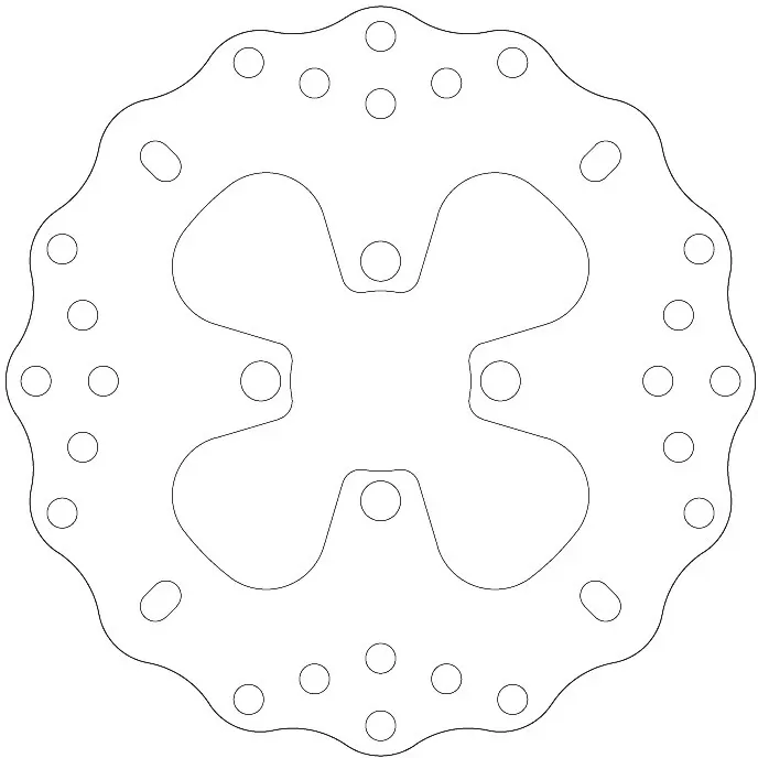 EBC Contoured Brake Disc MD4171C