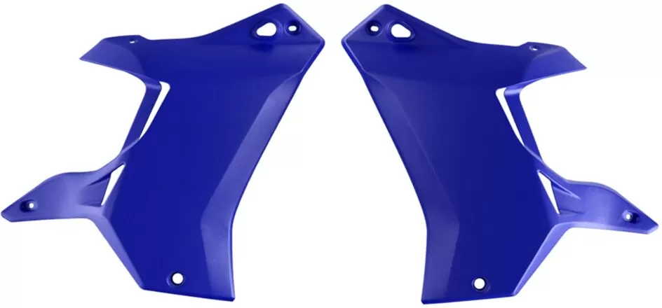Rtech Radiator Scoops L/R YZ Blue Yamaha T7