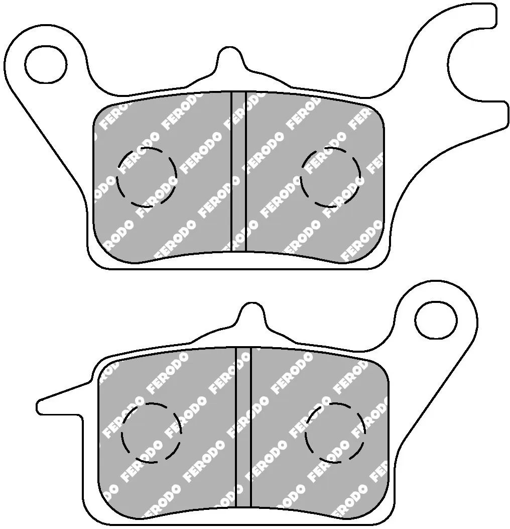 Ferodo FDB2282EF Brake Pads Eco-Friction EF