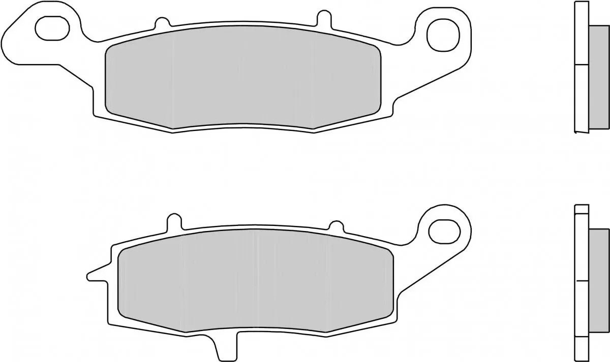 Brembo 07SU16SP Brake Pads Sinter Street 