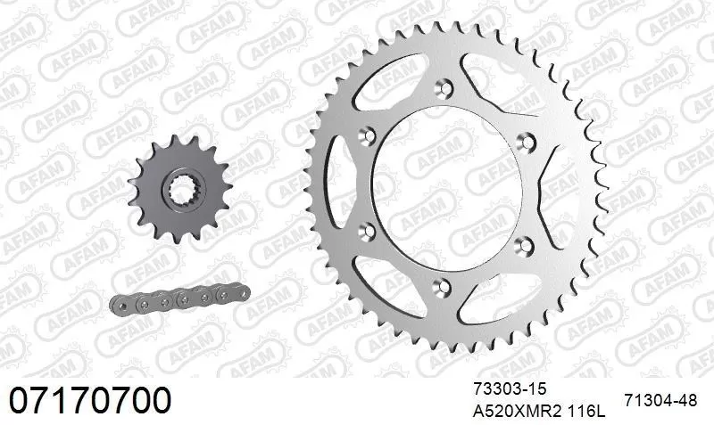 AFAM Chainset - Steel
