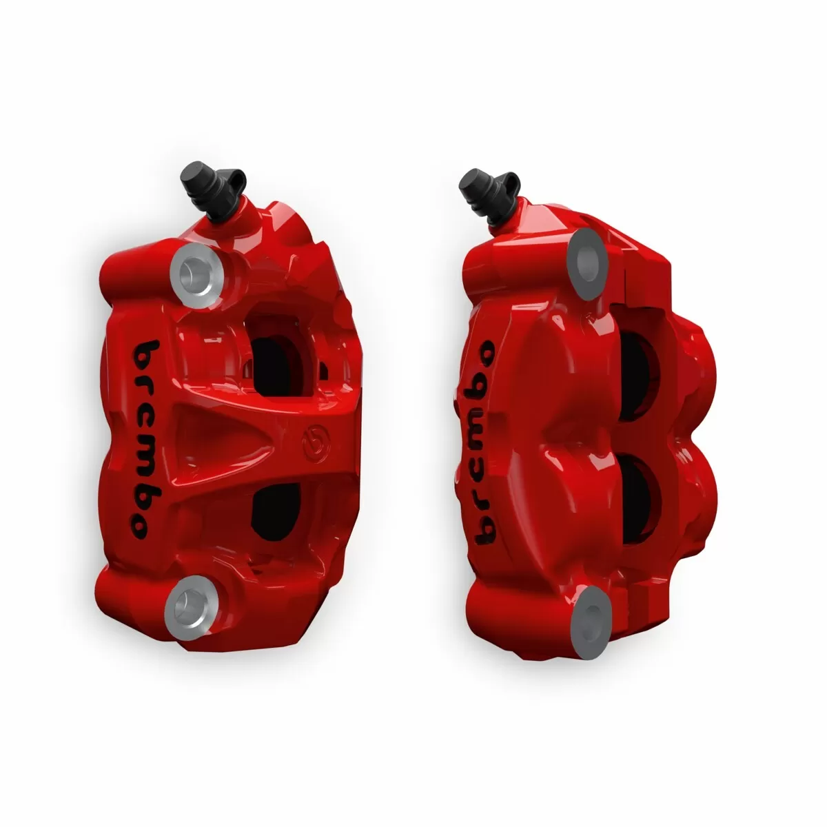Front Brake Calipers Red M