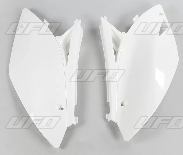 UFO Side Panels White Kawasaki KXF250/450