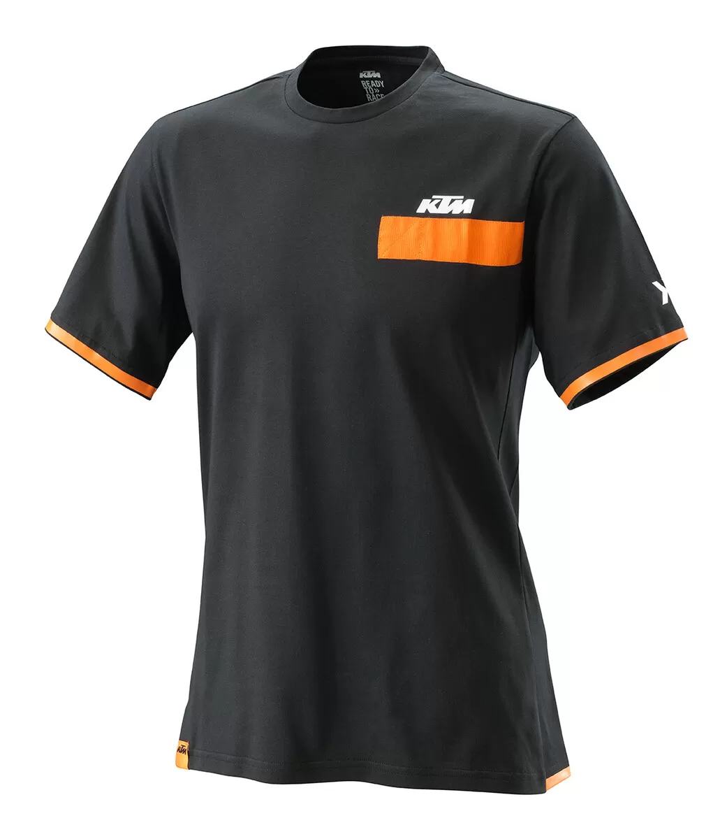 KTM PURE T-Shirt Black L 3PW200012904