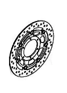 Honda DISK COMP., R. FR. BRAKE 45120MGCJB1
