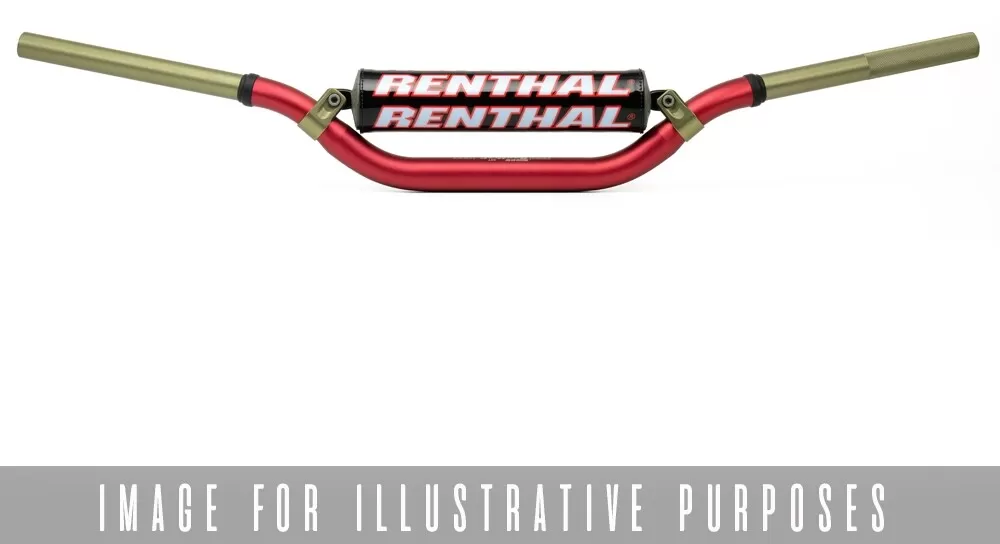 Renthal Twinwall 999 Handlebar Red-Padded 999-01-RD-07-185