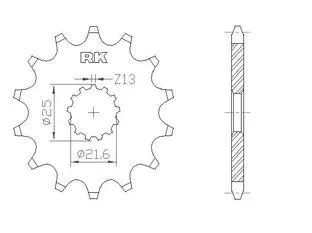 RK Sprocket For C5041-17