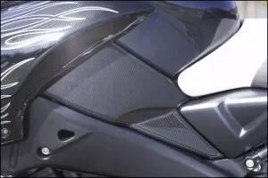 Suzuki Decoration Set Carbon Look Tank Side B-King GSX 1300 (08-)