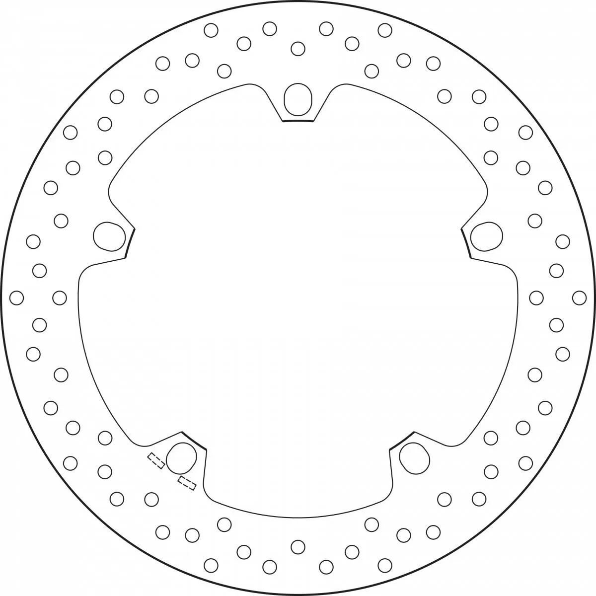 Brembo Brake Disc 5MM 168B407D6 305MM
