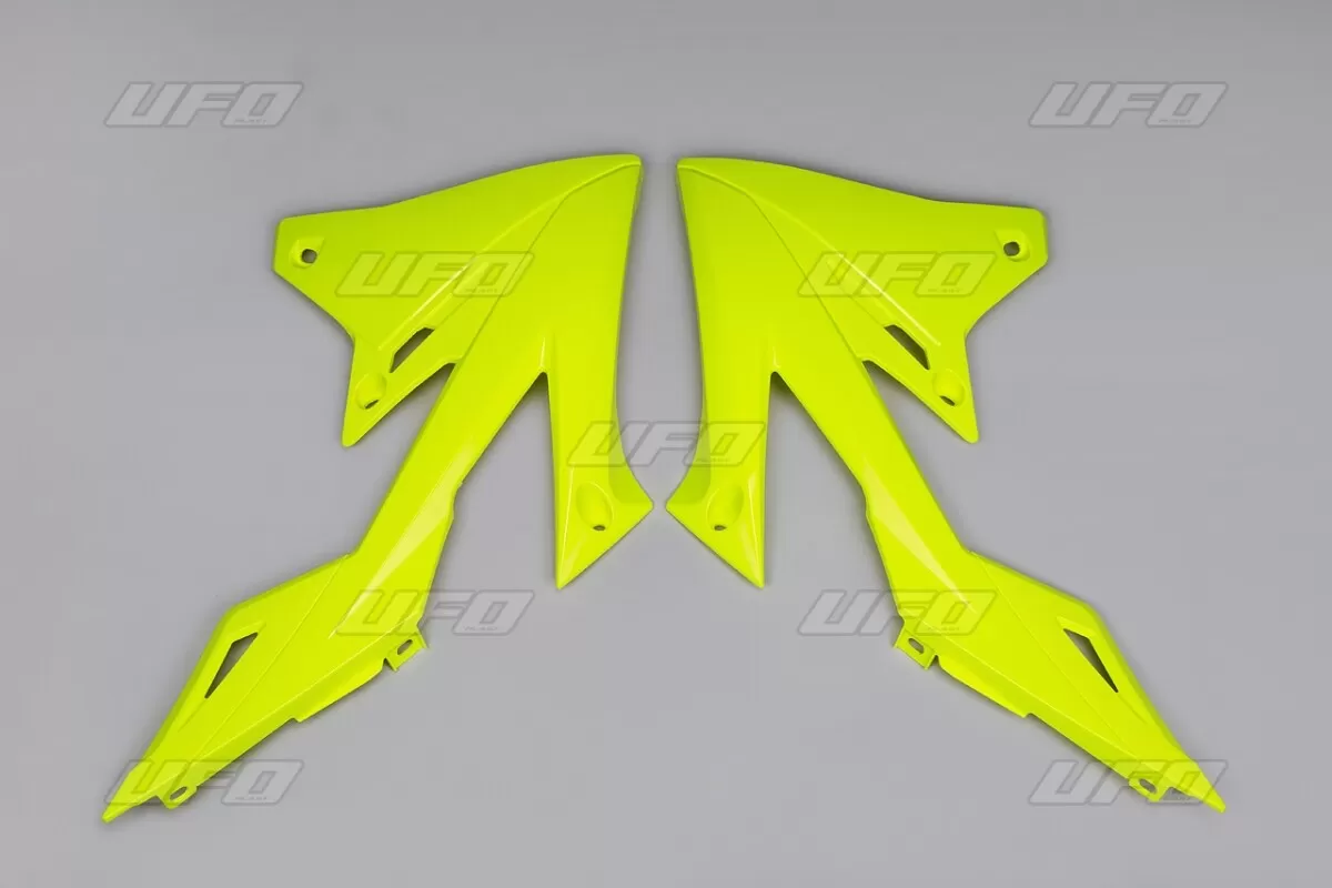 UFO Radiator Covers RMZ450 18-20 Neon Yellow