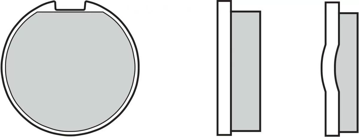 Brembo 07KA0328 Brake Pads Organic Genuine Street 