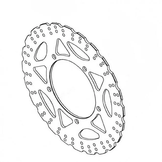 Kawasaki DISC FR BLACK KLE300CHF