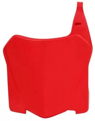 Rtech Front Number Plate Honda CRF 250 / CRF 450 Red