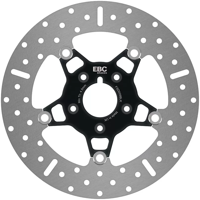 EBC Black Chrome Brake Disc Harley Davidson FSD009BLK