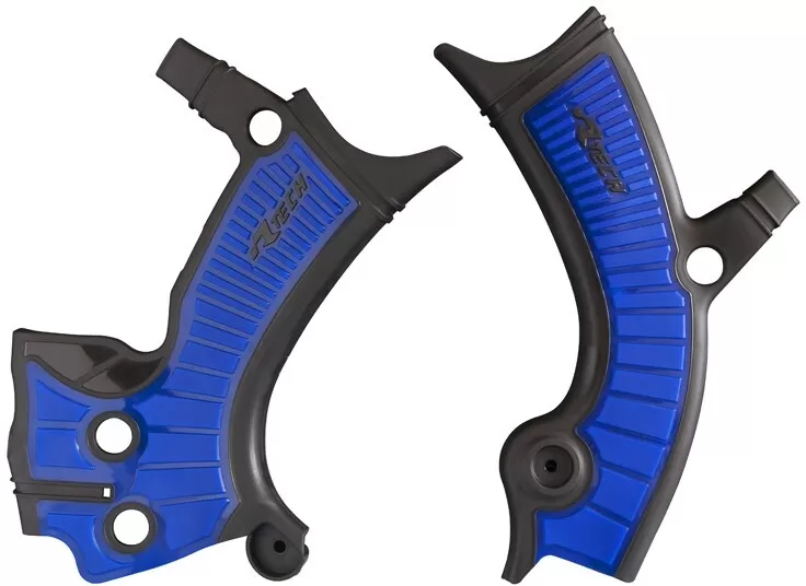 Rtech Frame Guard Yamaha YZF/WRF 250/450 Black/Blue