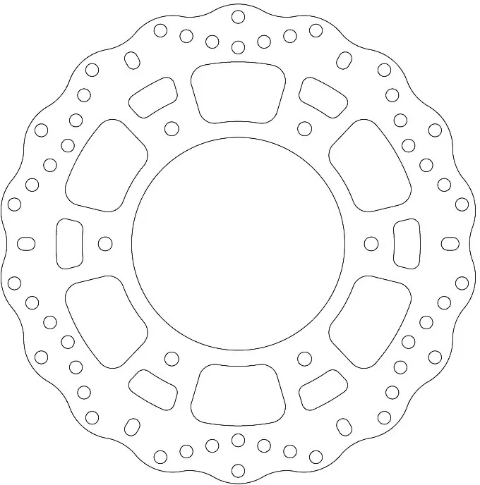 EBC Contoured Solid Brake Disc MD2130C