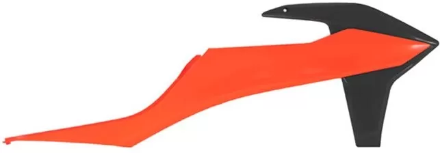 Rtech Radiator Scoops KTM K Orange