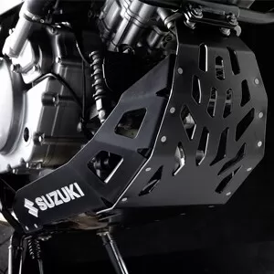 Suzuki Crankcase Guard Plate Matt Black V-Strom DL 650 (04-12)