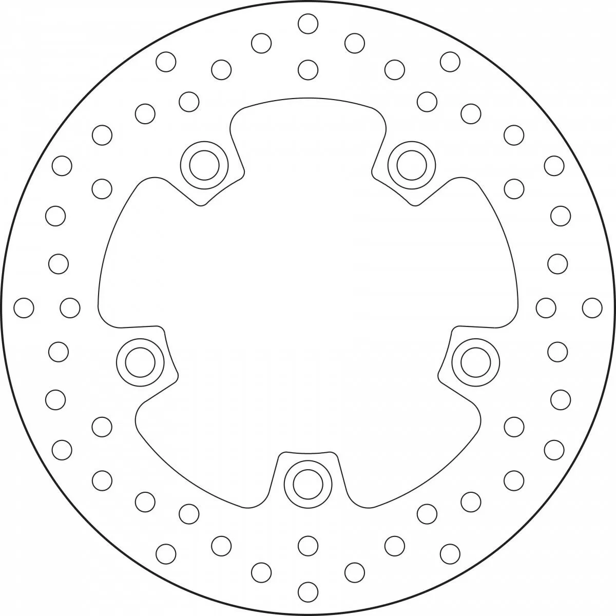 Brembo Brake Disc 68B40734 220X5