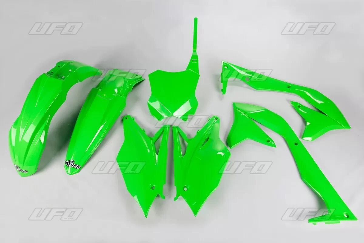 UFO Plastic Kit Kawasaki Green KXF450 18