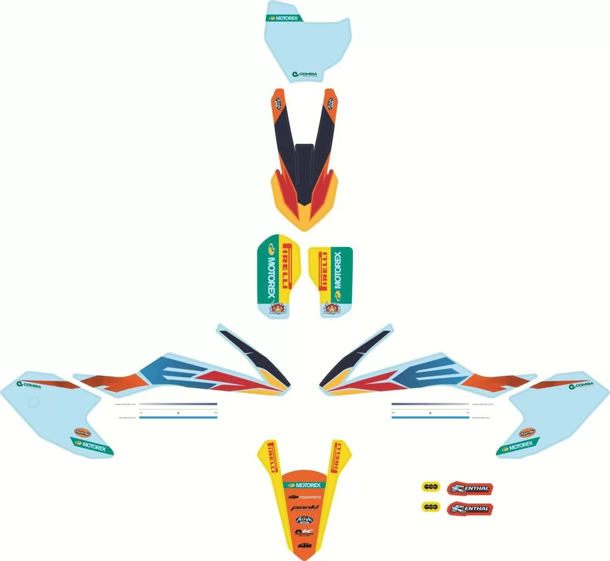 KTM Factory Graphic Kit