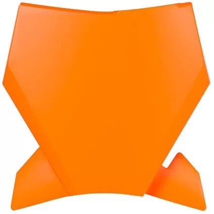 Rtech Front Number Plate KTM SX 50 2024 Orange