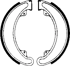 Ferodo FSB742 Brake Shoes