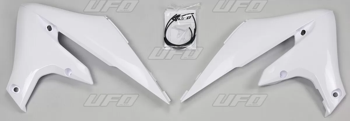 UFO Radiator Covers for Yamaha White