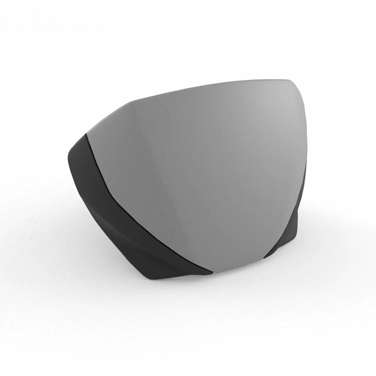 Triumph Windshield Matt Silver Ice Trident 660