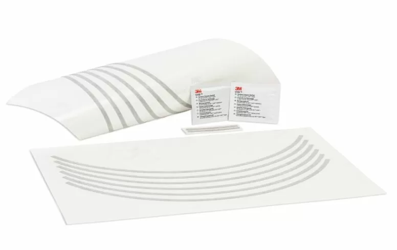 Honda Wheel Stripe Digital Silver Metallic