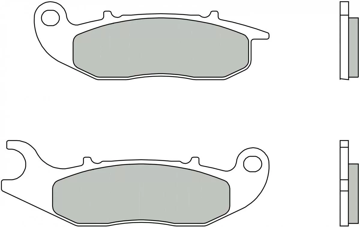 Brembo 07GR03CC Brake Pads Organic Street 