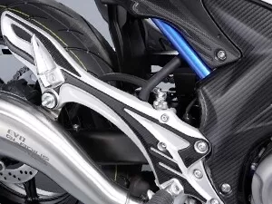 Suzuki Footrest Decoration (Passenger) Carbon Look Gladius 650 (09-15)