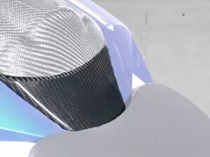 Suzuki Seat Center Cover Carbon GSX-R 600/750 (08-10)