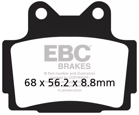 EBC HH Sintered Brake Pads FA104HH