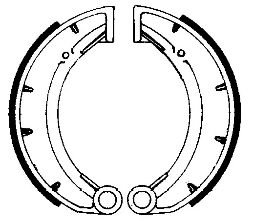 Ferodo FSB824 Brake Shoes 