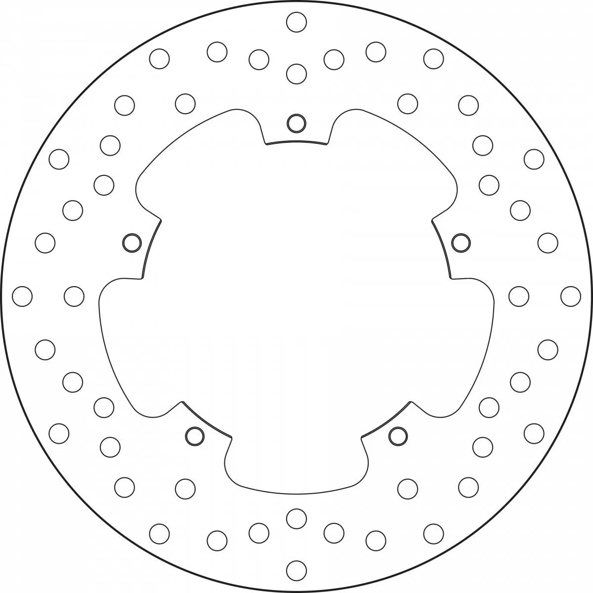 Brembo Brake Disc 68B407J6 240X5